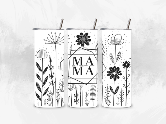 Wildflower Mama Tumbler - 20oz