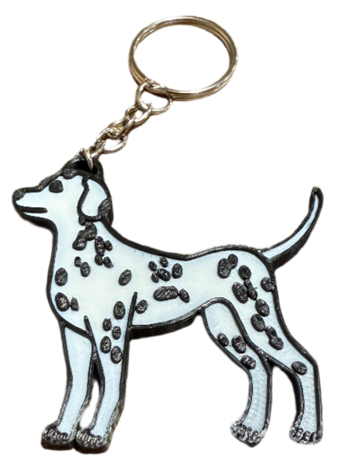 Dalmatian Dog - Keychain