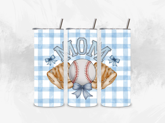 Baseball Mom Tumbler - 20oz