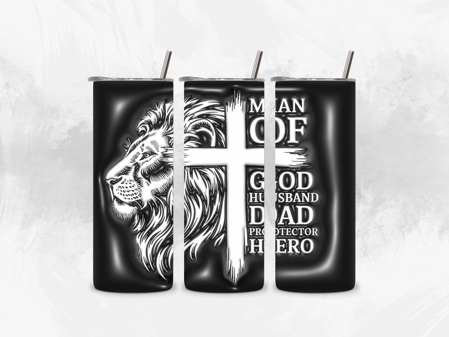 Man of God Tumbler - 20oz