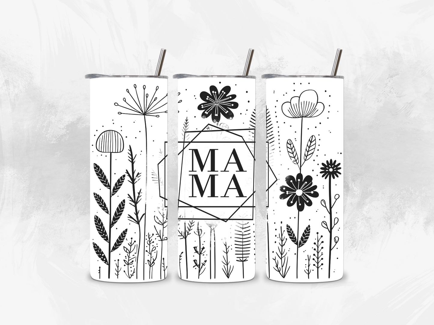 Wildflower Mama Tumbler - 20oz