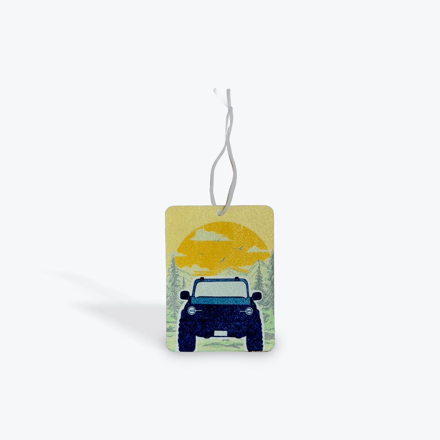 Sunset Jeep - Car Air Freshener