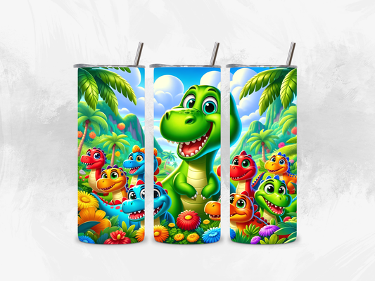 Dinosaur Tumbler - 20oz